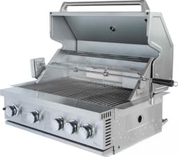 Oviala - Gasbarbecue met 4 branders en draaispit voor buitenkeuken - Memphis — thumbnail 3