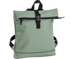 Daniel Ray Jefferson Rolltop Laptop Rugzak Waterproof - Oudgroen