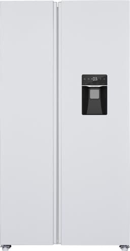 Exquisit SBS146-WS-041EW - Amerikaanse koelkast - Waterdispenser - Display - 5 Jaar Garantie - No Frost - 439 liter - Wit — thumbnail 1