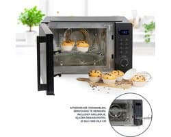 DOMO DO22301C - Combi-microgolfoven - 23 L