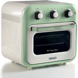 Ariete 4632/04 Vintage Airfryer & Oven - 16 liter - 1400 Watt - timer - draaispit - roterende mand - groen — thumbnail 2