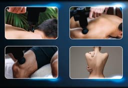 Pro Massagepistool - 4 verwisselbare koppen - 6 frequenties - 7.5 W - willekeurige kleur - beste kwaliteit — thumbnail 2