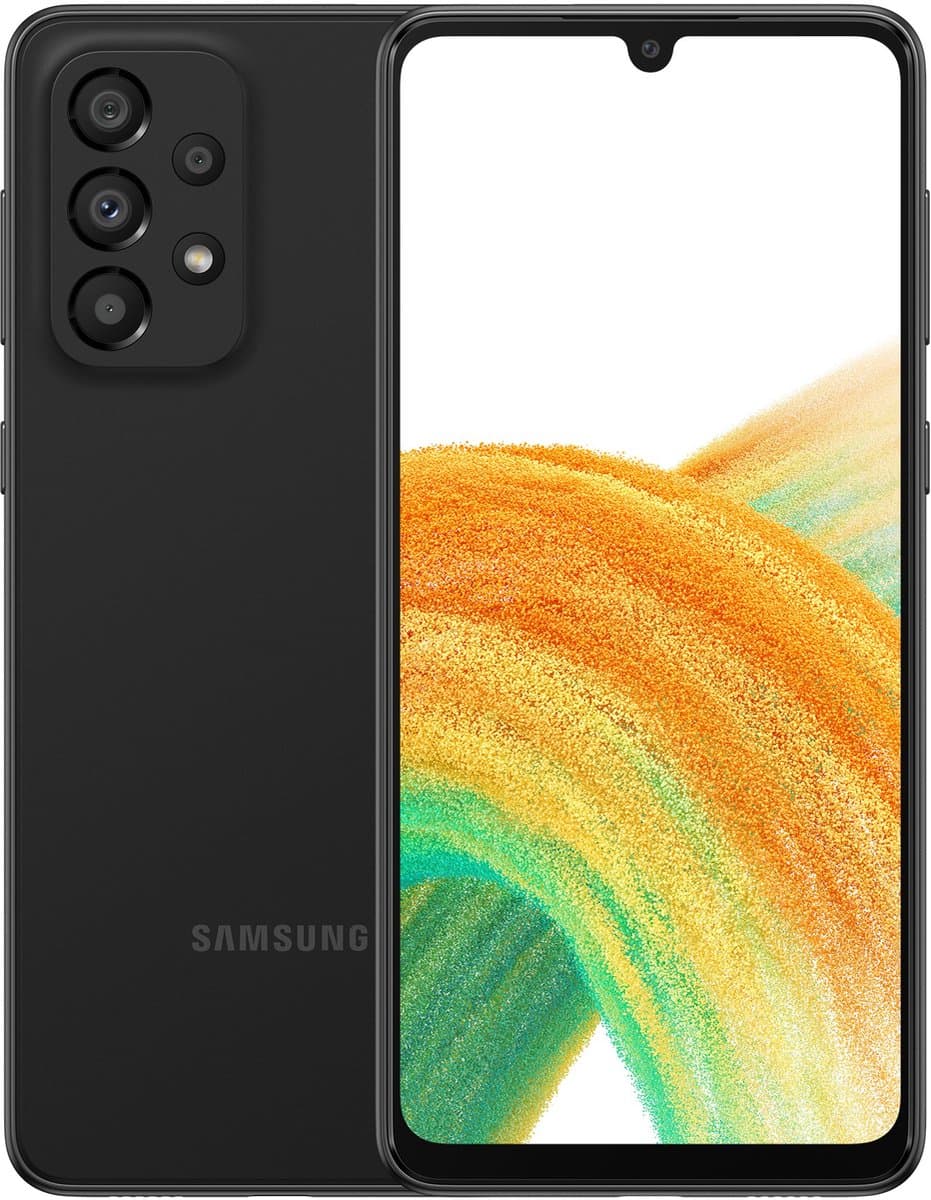Samsung Galaxy A33 5G Dual Sim A336B 6/128GB Black Enterprise — afbeelding 1