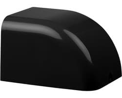 Evolar Airco Eindkap - Zwart - 90 x 65 MM