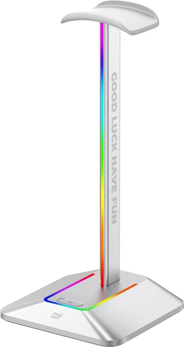 FragON - Watchtower 2U - Hoofdtelefoonhouder - RGB - Zilver — afbeelding 1