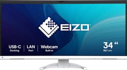 EIZO FlexScan EV3450XC-WT computer monitor 86,6 cm (34.1") 3440 x 1440 Pixels UltraWide Quad HD LCD Wit — thumbnail 1