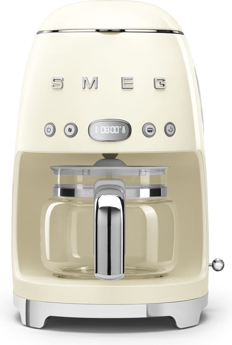 SMEG DCF02CREU - Filterkoffiemachine - Crème - Warmhoudfunctie — afbeelding 1