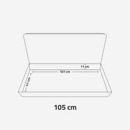 Áengus Keyboardtas voor 61 Toetsen – Keyboard Softcase – Draagtas & Rugtas – Tot 101 cm — thumbnail 2