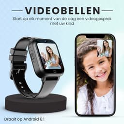 VUBIO 4G Kinder Smartwatch D1 - Incl. SIM - Whatsapp - GPS - WIFI — thumbnail 4
