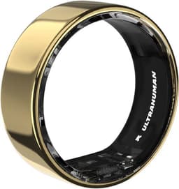 ULTRAHUMAN Ring AIR – Smart Ring | Geen maandabonnement | Bepaal eerst de juiste maat met de Sizing Kit | Slaaptracker - Hartslagmeter - Fitnesstracker – Air Gold – Size 14 — thumbnail 1