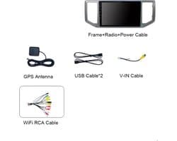 geschikt voor VW Volkswagen Crafter 2017 - 2023 | Carplay & Android auto | 2GB & 32GB | Autoradio met navigatie | Radio scherm | 2017 2018 2019 2020 2021 2022 2023