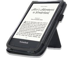 Goodline® - Hoesje geschikt voor de Pocketbook Touch Lux 5 (6") PB628 - 2in1 Stand Cover / Hoesje / Sleepcover - Zwart