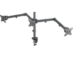 Monitorarm voor 3 schermen - 13 tot 27 inch