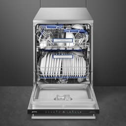 SMEG LVS345BQSTX - Vrijstaande Vaatwasser - 14 Couverts - RVS - Planetarium Wash System - Dry Assist+ - Energieklasse B — thumbnail 3