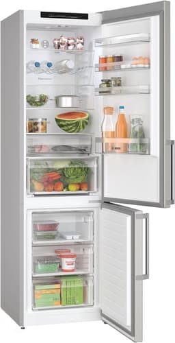 Bosch KGN39VIBT - Serie 4 - Koel-vriescombinatie - Total No Frost; Nooit meer ontdooien- RVS - Energielabel B - Zeer stil - VitaFresh XXL 0°C: houd etenswaren langer vers met extra ruime vershoudlades — thumbnail 11