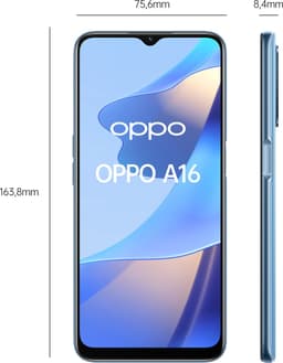 OPPO A16 - 64GB - Blauw — thumbnail 3