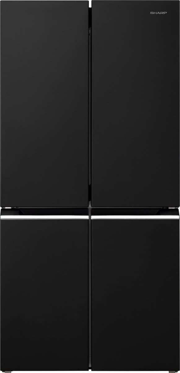 Sharp SJNFA15IMXBDEU - Amerikaanse koelkast - 4 deurs - 488 liter - energie label D - Advanced No Frost - zwart — afbeelding 1
