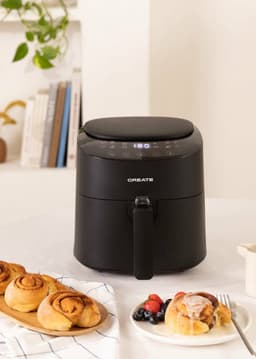 CREATE - Airfryer 3,5 L Vrijstaand 1300 W Zwart - AIR FRYER PRO COMPACT — thumbnail 18