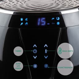 DOMO DO532FR Airfryer XL - Heteluchtfriteuse - LCD display - 4L - PFAS-vrij - Zwart — thumbnail 4