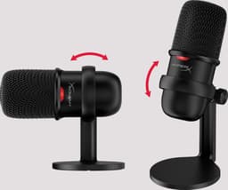 HyperX SoloCast – USB Gaming Microfoon voor Streamen – Hi-Res Geluidskwaliteit – Tap-to-Mute – Geschikt voor TeamSpeak & Discord - PC, PS4, PS5, Mac. — thumbnail 4