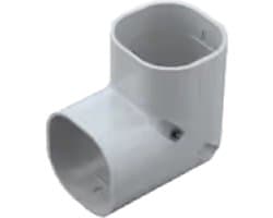 Evolar Airco Lange Bocht - Grijs - 75 x 63 MM - 90°
