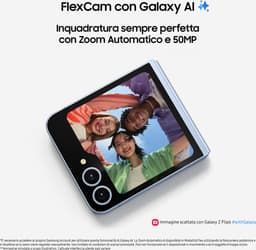 Samsung Galaxy Z Flip6 - 256GB - Silver Shadow — thumbnail 2