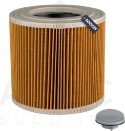 SQOON® Patroonfilter geschikt voor Karcher / Kärcher WD1, WD2, WD3 cilinder model - Model 6.414-552.0 — thumbnail 2