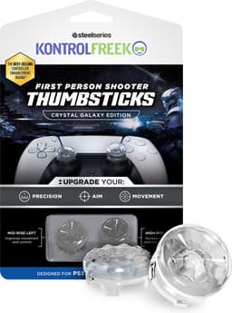 KontrolFreek FPS Galaxy Thumbsticks - Crystal (PS5/PS4) — thumbnail 1