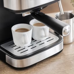 TZS First Austria Pistonmachine - 850W - Espressomachine - Koffiezetapparaat - 15Bar - Zwart — thumbnail 4