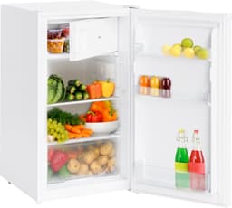 KitchenBrothers Koelkast - 88L Koelvak - 14L Vriesvak - Koelvriescombinatie - IJskast - Frigo - Vrijstaand - Wit — thumbnail 1