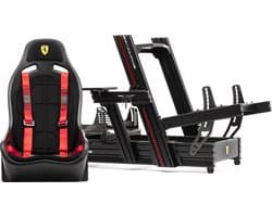 Next Level Racing - F-GT Elite 160 Scuderia Race Cockpit + Elite ES1 Seat Scuderia Ferrari Edition