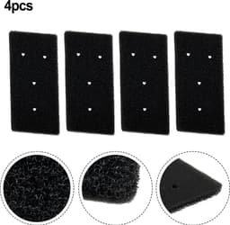 Bramokava 4x Filter geschikt voor Droger Whirlpool Bauknecht Ignis ( met 4 gaatjes) - 481010345281 - 8015250474909 - 481010716911 - Spons Foam Schuim — thumbnail 10