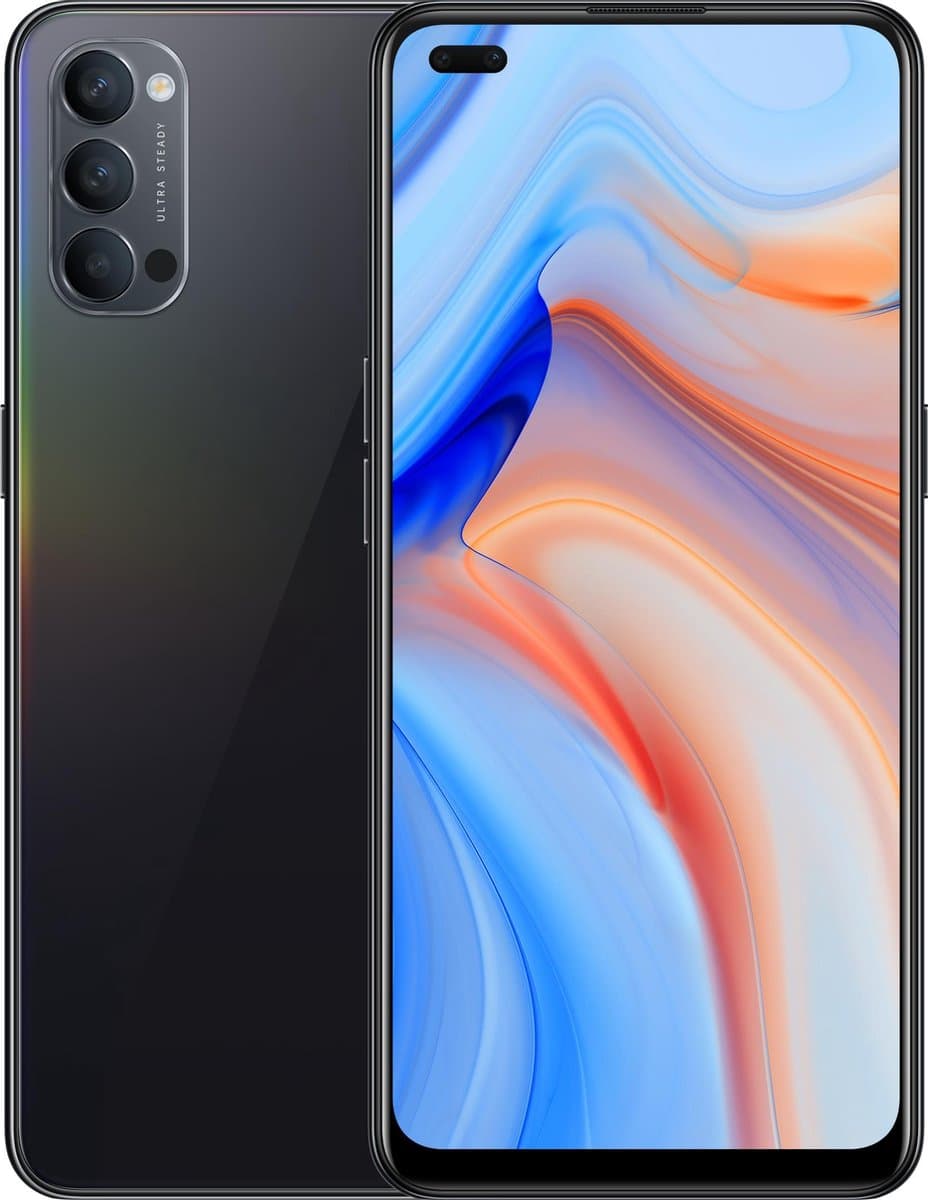 OPPO Reno4 5G Space Black — afbeelding 1