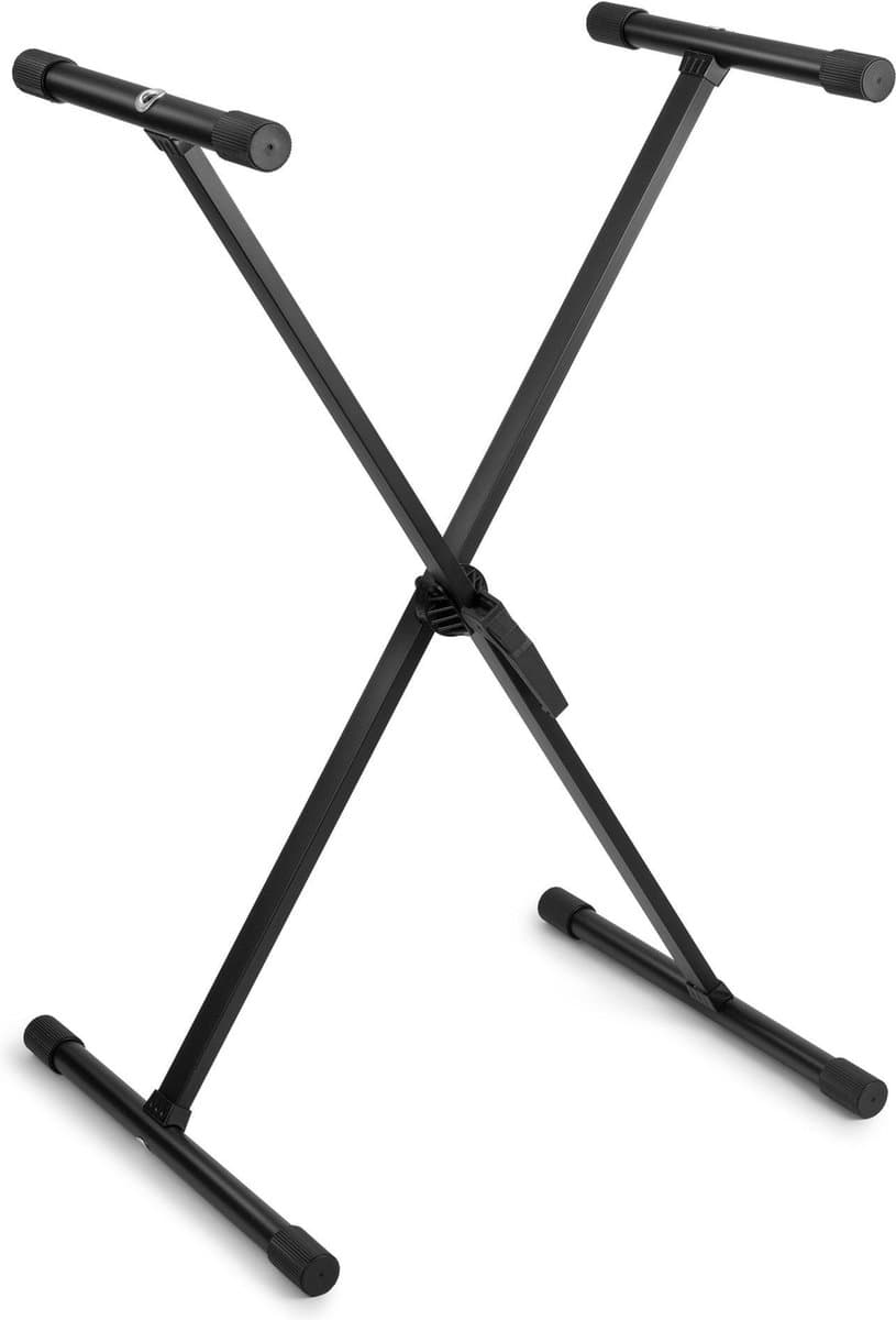 Keyboard standaard - Vonyx keyboardstandaard met snelsluiting - in hoogte verstelbaar - Zwart — afbeelding 1