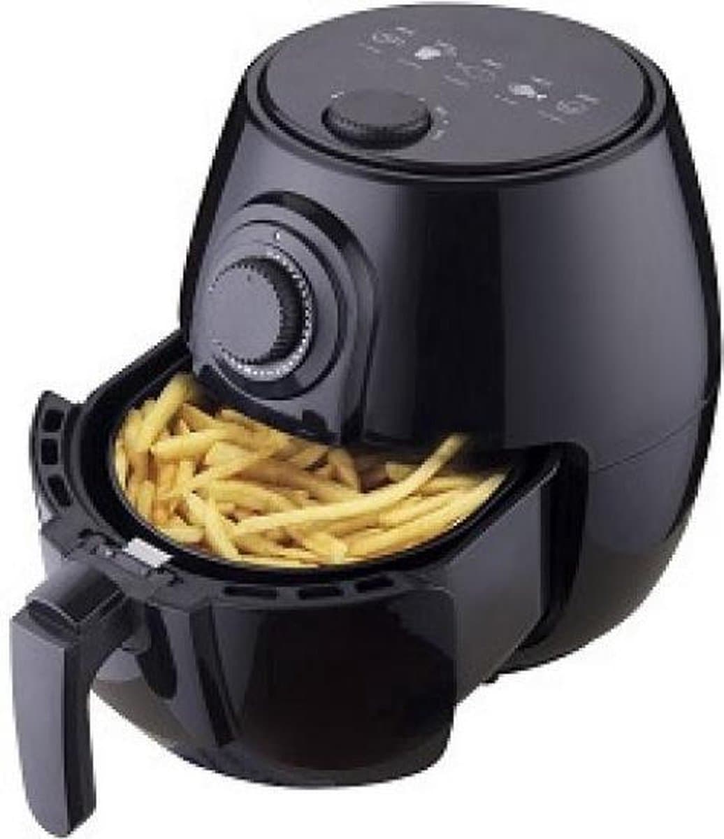Hetelucht Friteuse XL - Vetarm 3,5 Liter 1400 Watt - 80-200° C — afbeelding 1