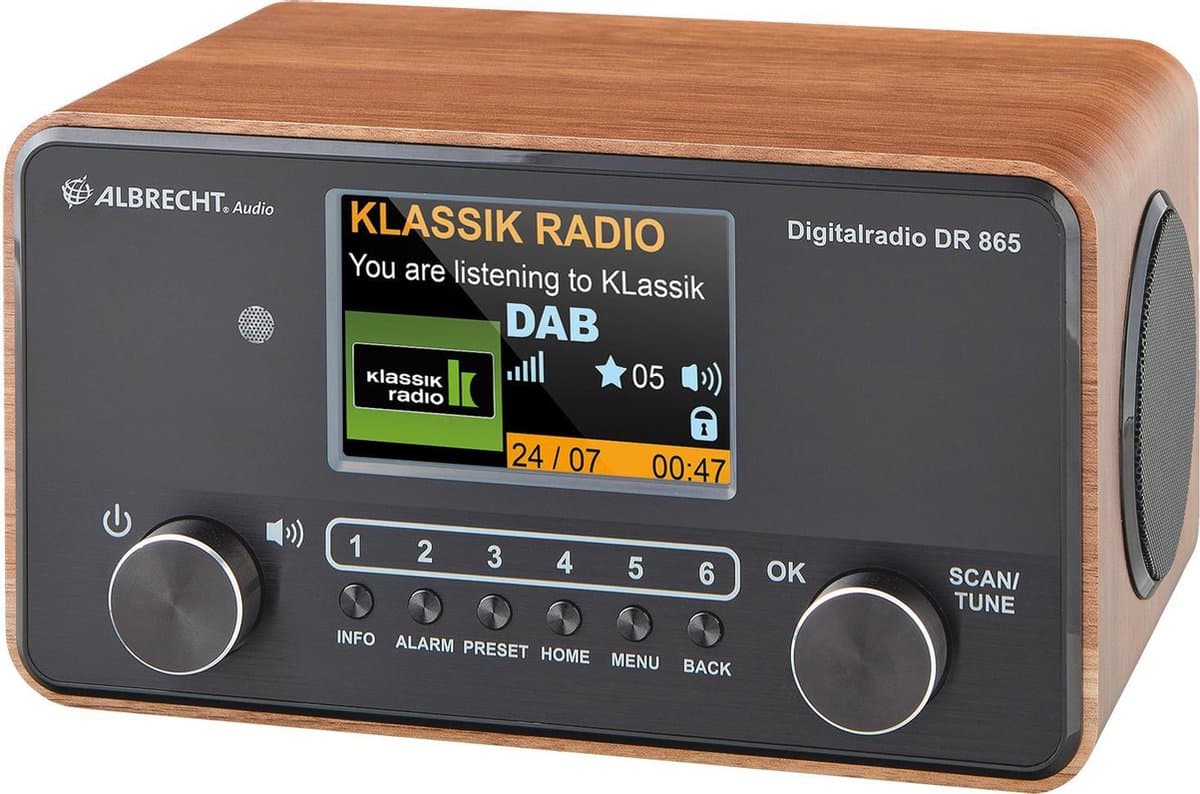Albrecht DR 865 Senior  - Radio - De gebruiksvriendelijke radio - DAB+ - FM - Bluetooth — afbeelding 1
