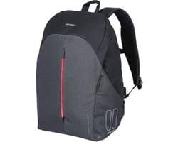 Basil B-Safe Commuter Fietsrugzak Nordlicht - Voor 13inch Laptop - Zwart - 13 Liter