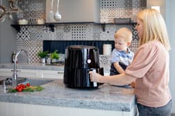 Steba HF5000 - Airfryer - Heteluchtfriteuse - 5.2 Liter - XL - 7 automatische programma's — thumbnail 4