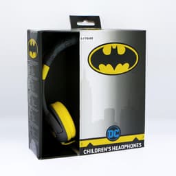 Batman - kinder koptelefoon - volumebegrenzing - verstelbaar - comfortabel (zwart/geel) — thumbnail 4