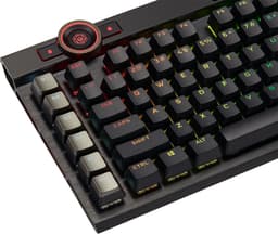 Corsair K100 - Gaming Toetsenbord - RGB verlichting - Mechanisch - QWERTY - Zwart — thumbnail 4