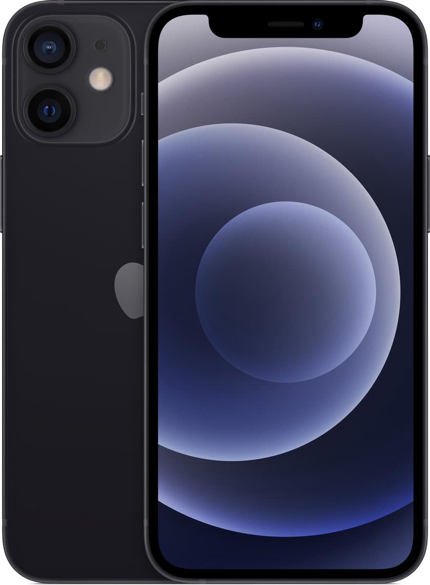Apple iPhone 12 Mini - 64GB - Zwart — afbeelding 1