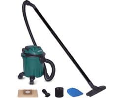 VONROC Compacte nat- en droogzuiger / stofzuiger - 1000W – Blaasfunctie – 12L tank - 5m stroomkabel