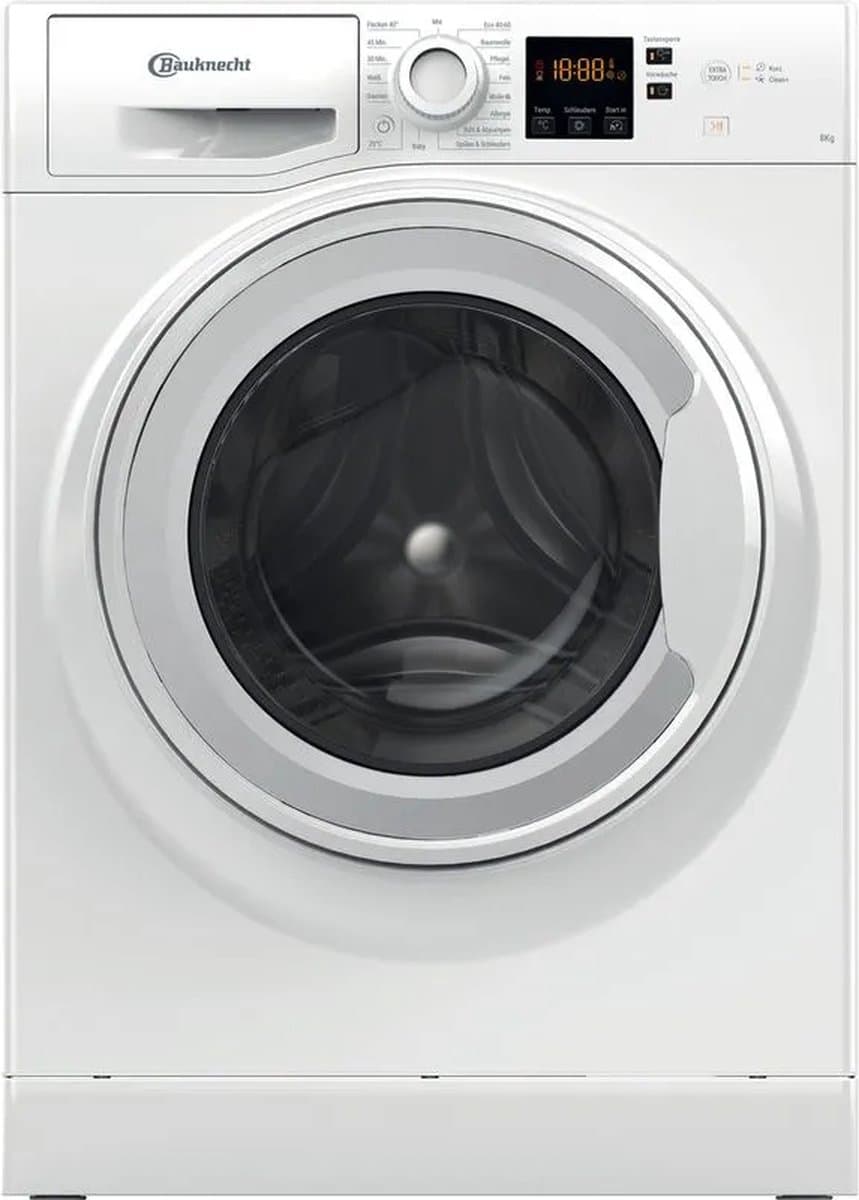 Bauknecht BPW 814 A | Wasmachine | 8 kg | A Label | Duits display — afbeelding 1
