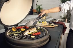 Boretti - Ceramica Solo Medium - 18 inch - inbouw - kamado - gietijzer - meest complete kamado — thumbnail 5