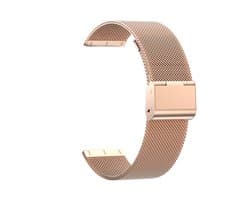 Bizoule Metalen Bandje 18mm Rose-Goud - voor Smartwatch Divina & Belle - MAAT 18mm
