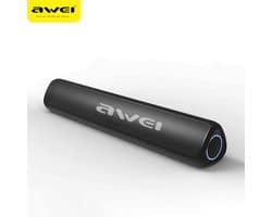 Awei - Soundbar speaker - voor tv en computer - Draadloos - Bluetooth 5.0 - Zwart