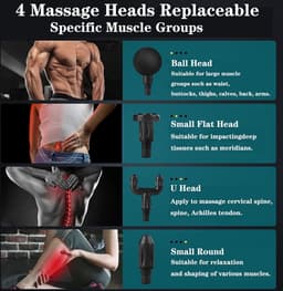 Minimasseur met 6 verstelbare niveaus — thumbnail 2
