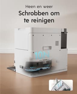 Robotstofzuiger Huisdieren - Robotstofzuiger Hondeharen - Robotstofzuiger Met Leegstaion — thumbnail 2