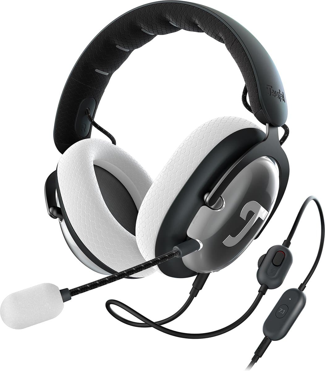 Teufel ZOLA - Bedrade over-ear gaming headset - Home-office - 7.1 binaurale surround sound - donkergrijs Light Gray — afbeelding 1