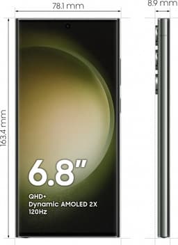 Samsung Galaxy S23 Ultra 5G Dual Sim S918B 8/256GB Green — thumbnail 1